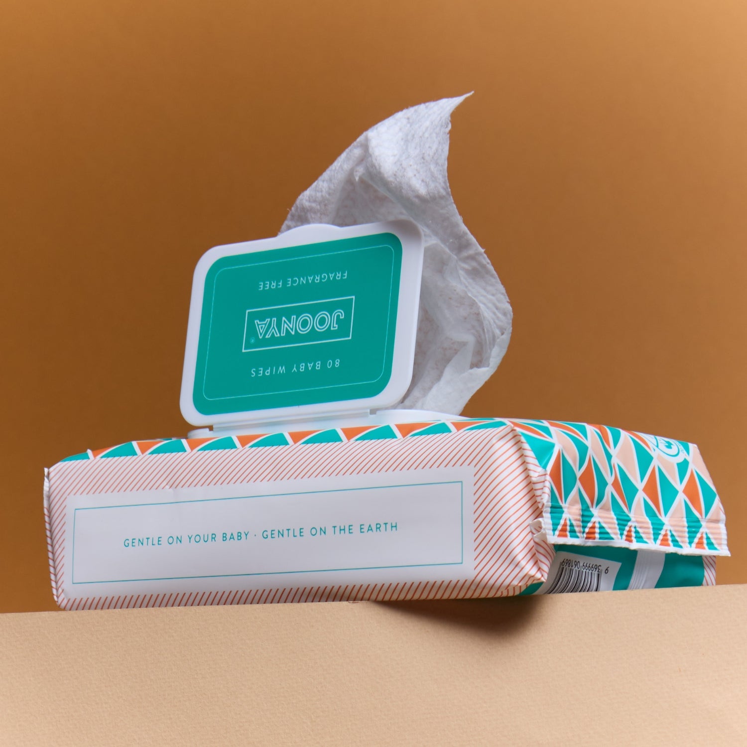 Biodegradable Baby Wipes Gentle 100% Plastic Free Joonya